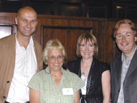 Clive Parkinson, Carolyn Kagan, Amanda Kilroy and Francois Matarasso